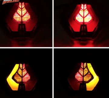 СВЕТОДИОДНЫЙ ЗАДНИЙ ФОНАРЬ ОМОЛОГАЦИЯ YAMAHA MT 07 14+ MT 03 YZF R3