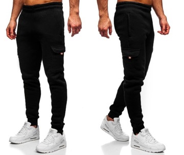 ТЕПЛЫЕ МУЖСКИЕ спортивные костюмы, брюки армейские, темно-синие, 410 XXL