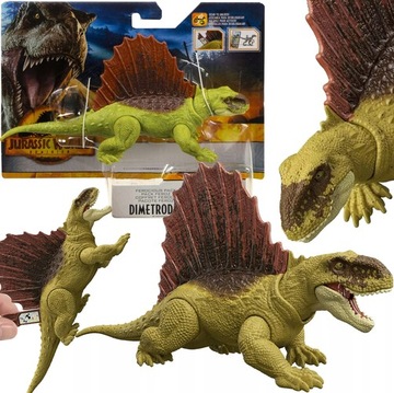 JURASSIC WORLD DIMETRODON DINOZAUR FIGURKA MATTEL PARK JURAJSKI DOMINION