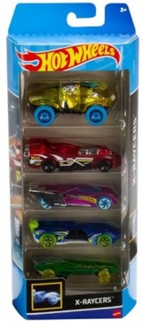 HOT WHEELS Pięciopak 5-PAK X-RAYCERS HTV41