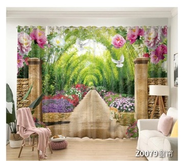 АРХИТЕКТУРНЫЕ ШТОРЫ ДЛЯ ОКОН ГОСТИНОЙ