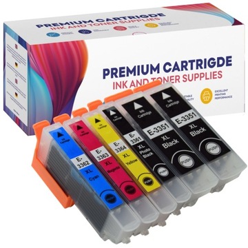6x Tusz do Epson XP-540 XP-630 XP-645 XP-830 33XL