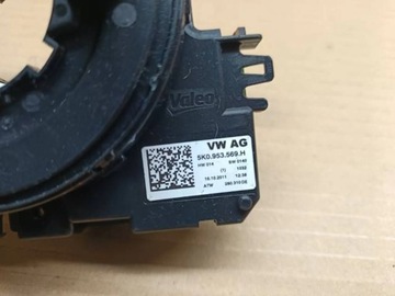 PÁSEK KROUŽEK POD VOLANT MODUL POD VOLANT SHARAN 7N YETI LEON II A1 8X 5K0953569H