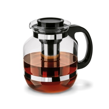 DZBANEK ZAPARZACZ do herbaty dzbanek SZKLANY z zaparzaczem do ZIÓŁ Klara