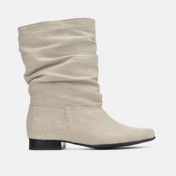 Botki Saszki SA/1 len tekstylne 43