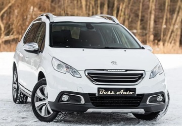 Peugeot 2008 I SUV Facelifting 1.6 BlueHDi 99KM 2016 Peugeot 2008 1.6eHDI 100KM Allure Perla Skora Ledy Navi Alu Full 1.6