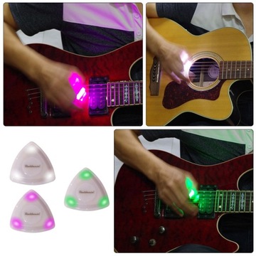Медиаторы для джазовой гитары Bass LED Shine 3 шт.