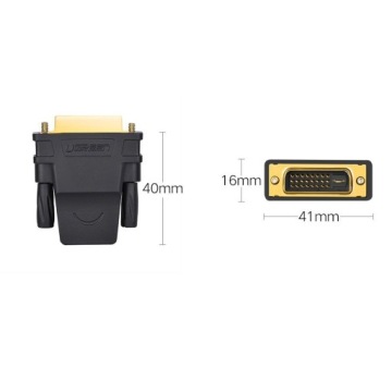 UGREEN АДАПТЕР HDMI - DVI АДАПТЕР 24+1 FHD 60 Гц ВЫСОКОЕ КАЧЕСТВО