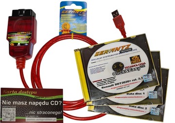 Interfejs diagnostyczny Renault Renolink DD4ALL FULL SKANOWANIE +KODOWANIE