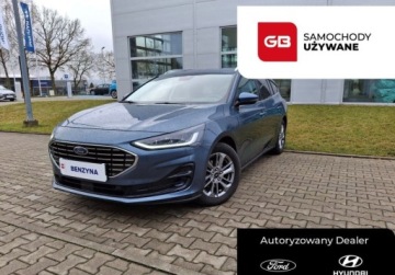 Ford Focus IV Kombi Facelifting 1.0 EcoBoost 125KM 2024 Ford Focus Ford Focus 1.5 Ecoboost 125KM TITANIUM X Salon PL Benzyna 125KM