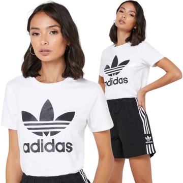 KOSZULKA DAMSKA ADIDAS TREFOIL T-SHIRT BAWEŁNIANA