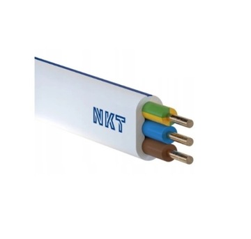 Кабель монтажный плоский NKT YDYP 3х1,5 диск 100м