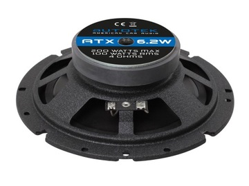 Басовые автомобильные динамики Autotek ATX6.2W 165 мм