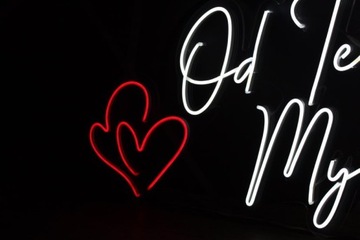 Неоновая надпись «FROM NOW WE»