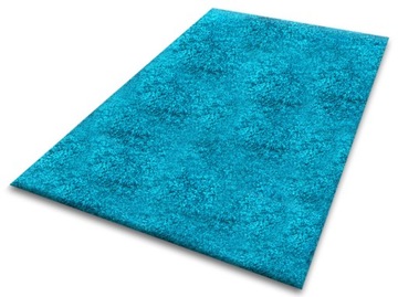 DYWAN 150x200 SHAGGY 5cm TURKUS miękki @11881