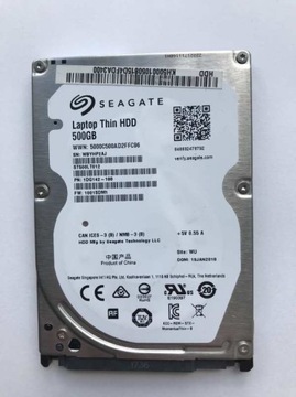 Dysk twardy SEAGATE ST500LT012 500GB SATA II 2,5
