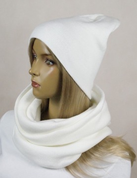 KOMPLET CZAPKA + KOMIN _SZAL_TUBA # 46