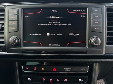 Seat Ateca SUV 1.6 TDI Ecomotive 115KM 2019 SEAT ATECA*1.6 TDI*116 KM* WERSJA XCELLENCE*MATRIX *ALCANTARA*KAMERA*LIFT, zdjęcie 30