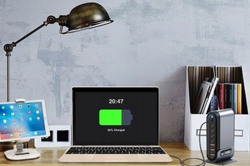 НАСТОЛЬНОЕ USB-ЗАРЯДНОЕ УСТРОЙСТВО для офисов, многопортовая док-станция мощностью 300 Вт