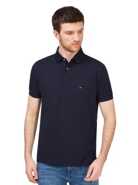 Polo Tommy Hilfiger r. L Granatowe