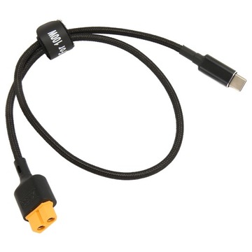 Зарядный кабель типа c для xt60 pd 100 Вт, зарядный USB-кабель c к xt60, гнездовой кабель