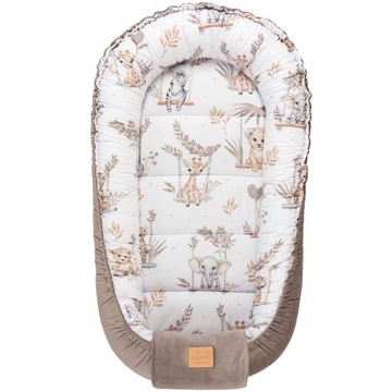 ZESTAW NIEMOWLĘCY 5 ELEMENTOWY KOKON COMFORT VELVET JUKKI
