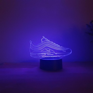 Lampka Nike Air Max 97 But LED Prezent Streetwear duża podstawka 10 LEDów