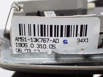 LAMPA INTERIÉR KABINY ORIGINÁLNÍ AM51-13K767-AD FORD C-MAX MK2 II 12R