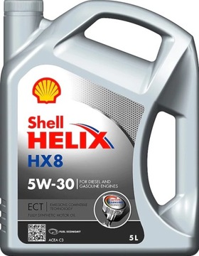 Olej silnikowy Helix HX8 ECT 5W30 5L Shell