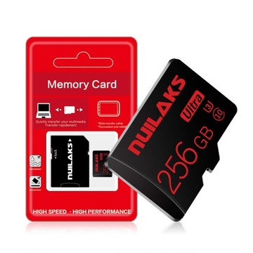 Карта Micro SD 256 ГБ класс 10