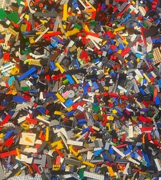LEGO MIX Оригинальные смешанные 1 кг блоки + бесплатно