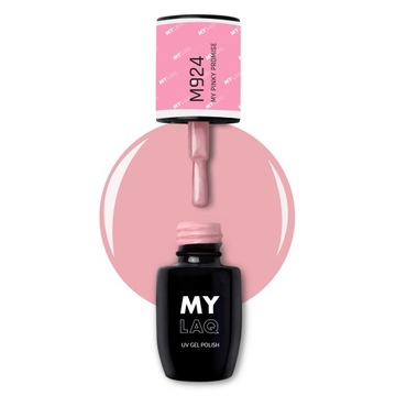 MYLAQ Różowy Lakier Hybrydowy My Pinky Promise 5 ml