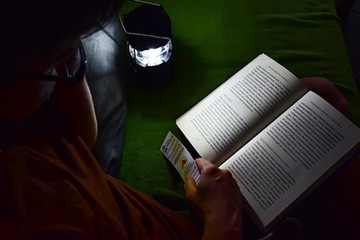 latarka kempingowa turystyczna latarnia 3W led