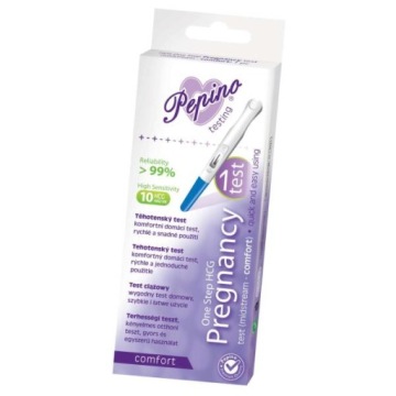 Pepino Тест Для вагітних Струменевий Comfort Висока Чутливість 1 шт.