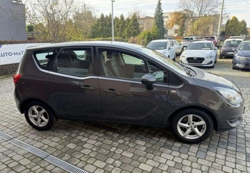 Opel Meriva II Mikrovan Facelifting 1.4 Twinport ECOTEC 100KM 2016 Opel Meriva 1,4 100KM Klimatyzacja 2xPDC 1Wlasciciel 1.4 Benzyna 100KM, zdjęcie 4