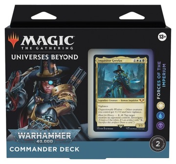 Warhammer 40k 40000 Talia Commander Forces of the Imperium MtG Magic 2023