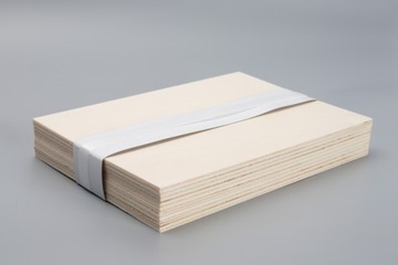 10x Sklejka Topolowa - Topola - 3mm – A3 420x 297 mm - Onlywood