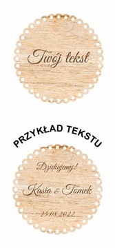 Магнит на холодильник - различные узоры, собственная надпись, гравировка, принт.