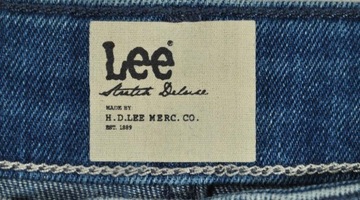 LEE spodenki SLIM low JEANS blue NEW HOTPANT _ W27