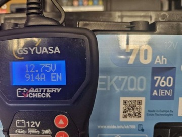 Аккумулятор EXIDE 12 В 70 Ач/760 А START&STOP AGM (стандартный полюс P+)