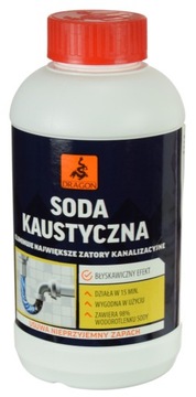 SODA kaustyczna Dragon 0,5 kg do udrażniania rur