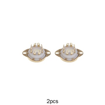 2 szt. 8-pinowych gniazd lamp próżniowych KT88