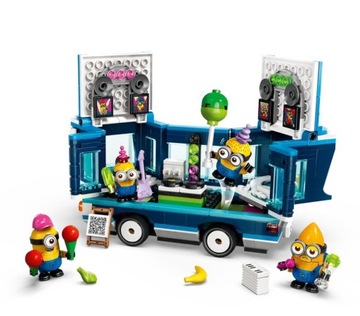 LEGO кирпичи 75581 Автобус Minions Party Bus 379 элементов