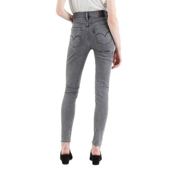 Jeansy high rise super skinny 720 Levi's 25/32