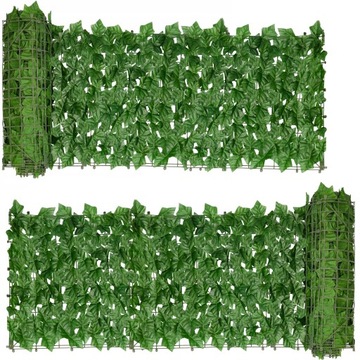 100x500 см коврик для живой изгороди MATTE LEAVES BALCONY COVER сетка Плющ