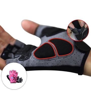 ЖЕНСКИЕ ГЕЛЕВЫЕ ВЕЛОСИПЕДНЫЕ ПЕРЧАТКИ БЕЗ ПАЛЬЦЕВ PRO