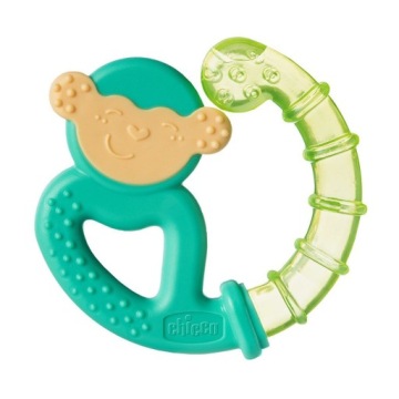 CHICCO Прорізувач водний м'який для дітей Мавпочка 4 міс.+