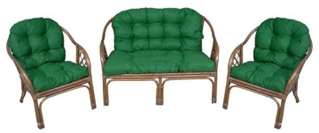 PODUSZKI NA MEBLE RATTANOWE KOMPLET SOFA FOTELE