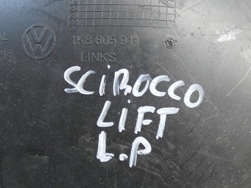 PODBĚH LEVÉ LEVÝ PŘEDNÍ VW SCIROCCO III FACELIFT 1K8 1K8805911