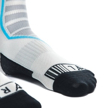 Термоактивные носки DAINESE DRY LONG SOCKS чёрно-синие 42/44